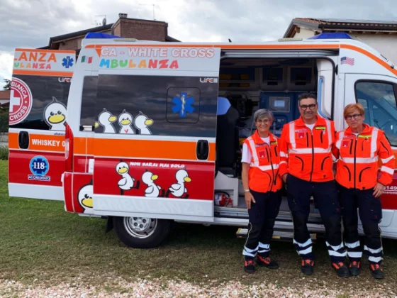 La bambimbulanza con i medici