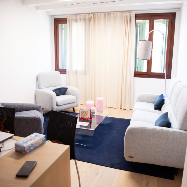 Interno della casa ospitale