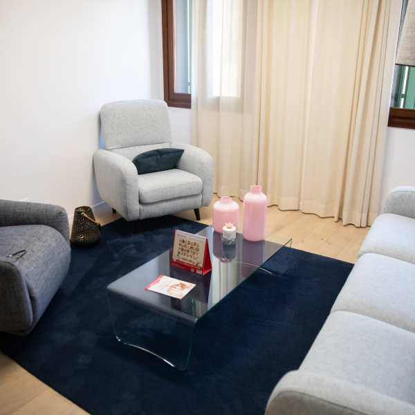 Interno della casa ospitale