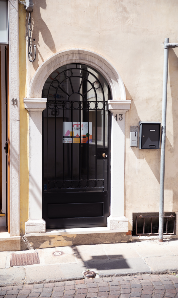 Entrata della casa ospitale